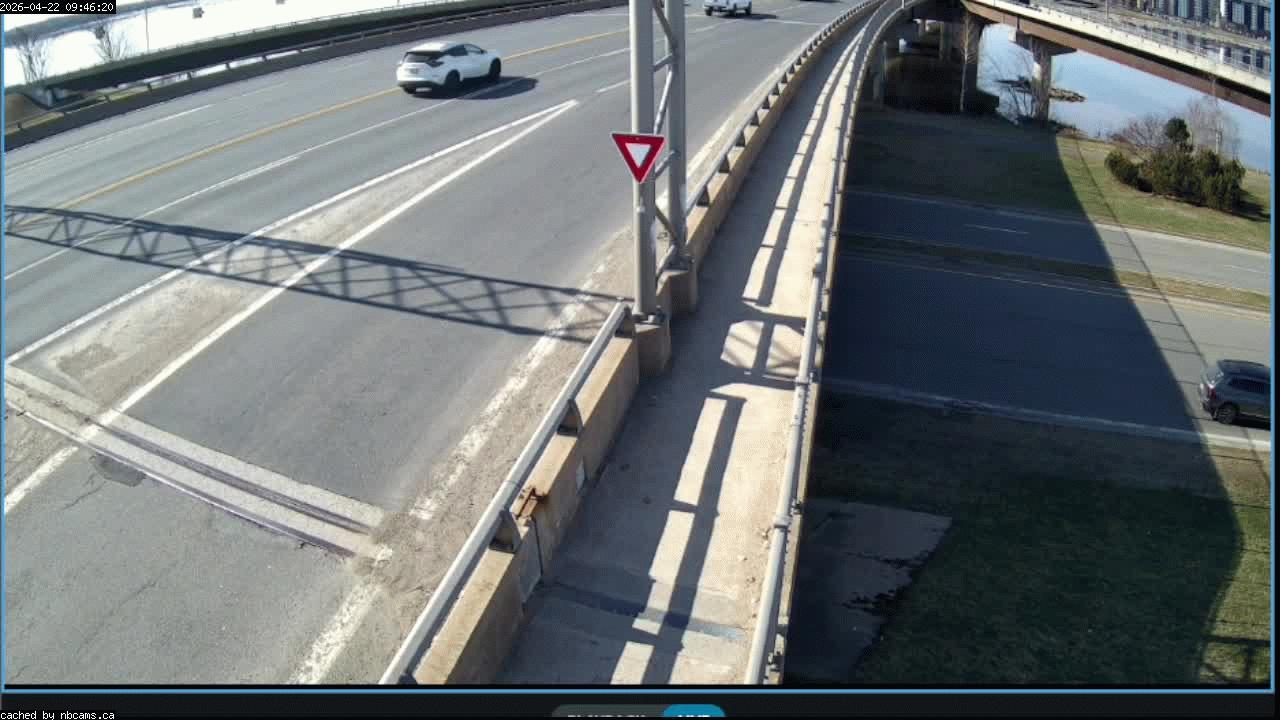 Web Cam image of Fredericton (Westmorland Street - North Side)