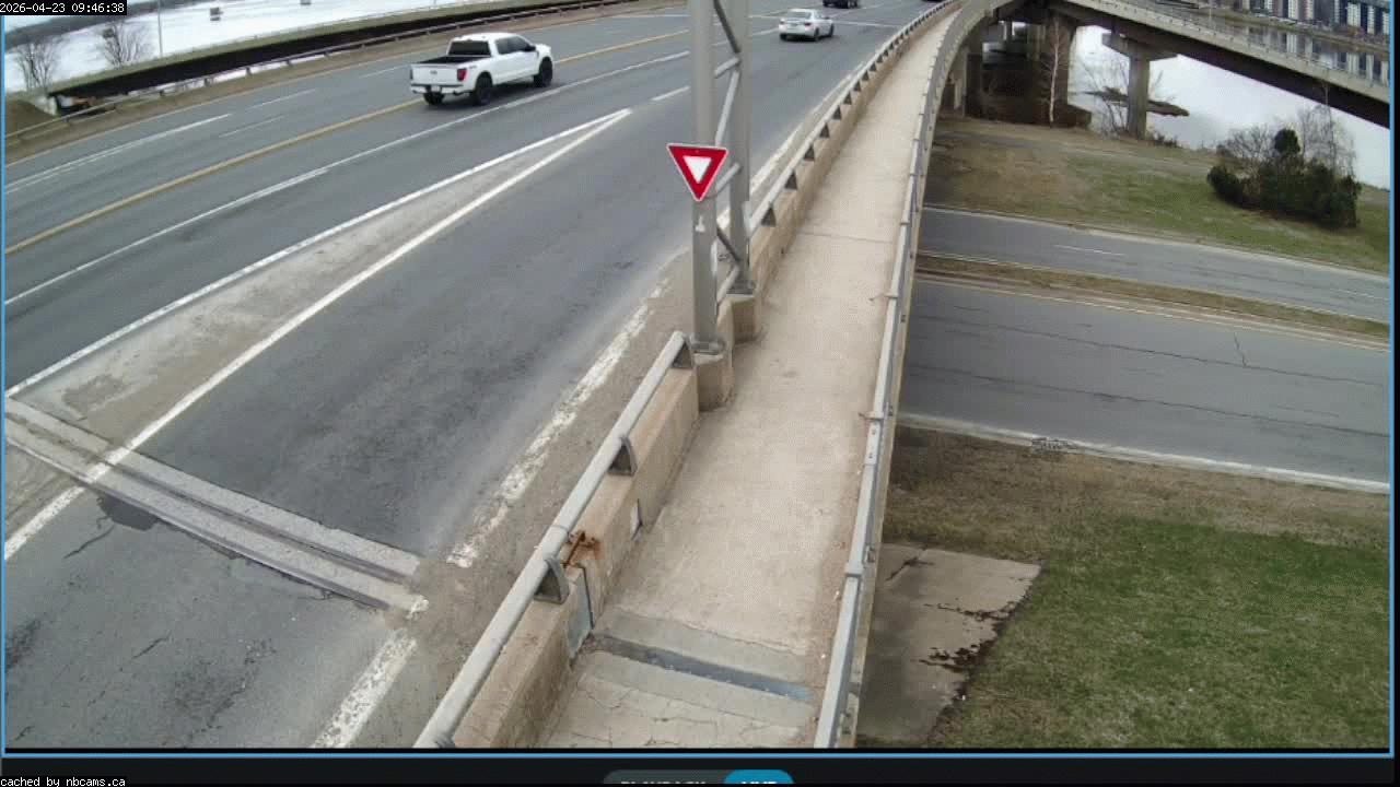 Web Cam image of Fredericton (Westmorland Street - North Side)