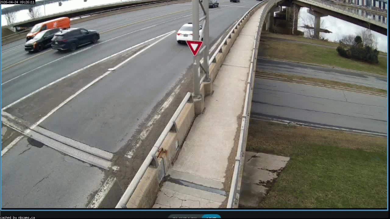 Web Cam image of Fredericton (Westmorland Street - North Side)