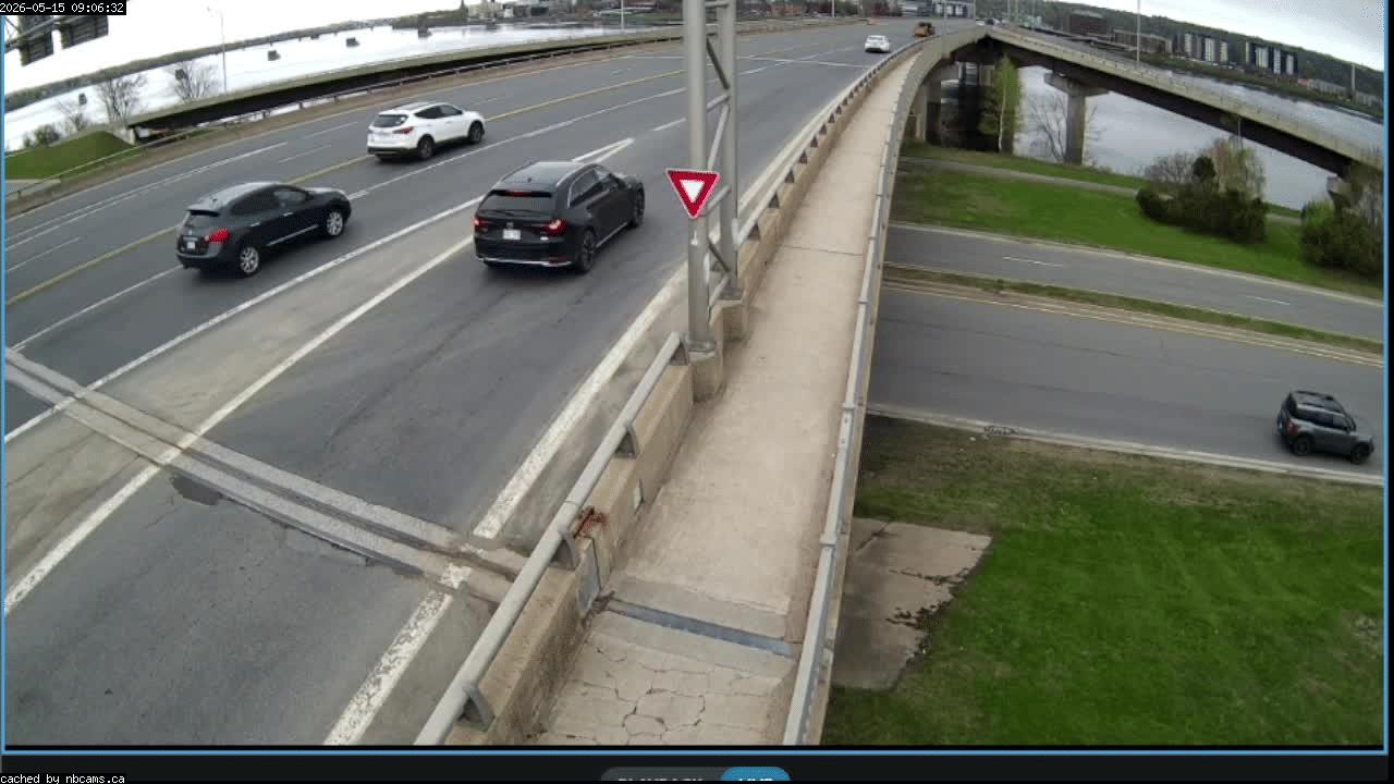 Web Cam image of Fredericton (Westmorland Street - North Side)