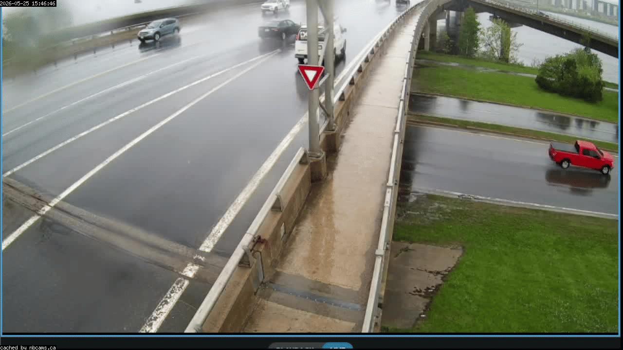 Web Cam image of Fredericton (Westmorland Street - North Side)