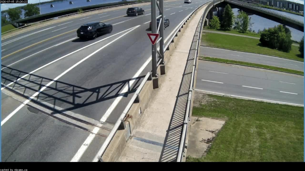 Web Cam image of Fredericton (Westmorland Street - North Side)