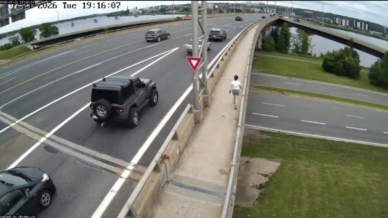 Web Cam image of Fredericton (Westmorland Street - North Side)