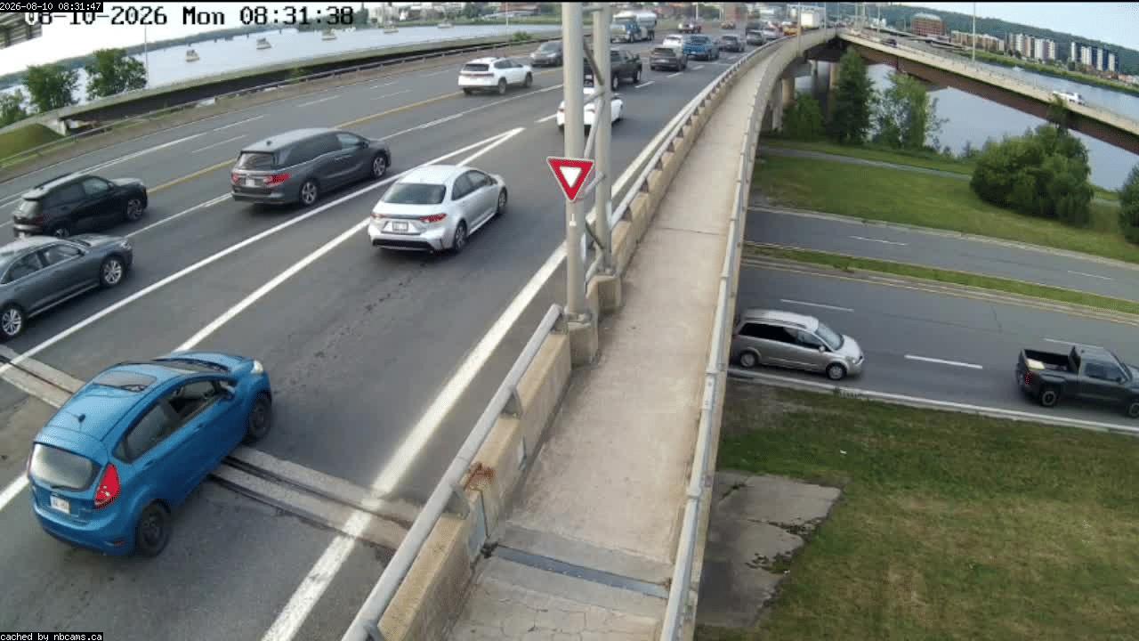 Web Cam image of Fredericton (Westmorland Street - North Side)