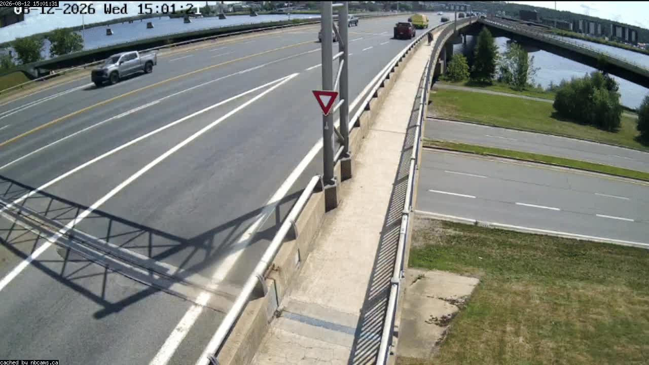 Web Cam image of Fredericton (Westmorland Street - North Side)