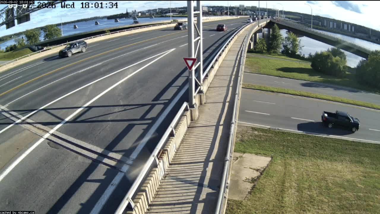 Web Cam image of Fredericton (Westmorland Street - North Side)