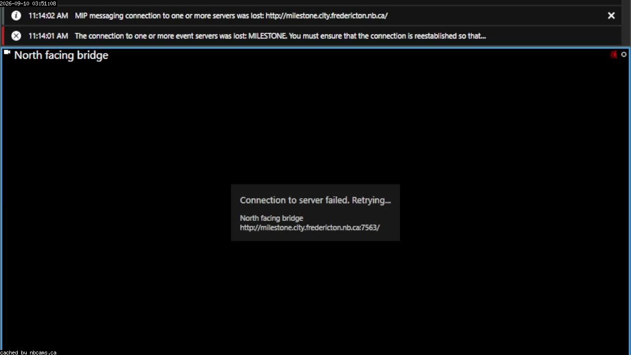 Web Cam image of Fredericton (Westmorland Street - North Side)
