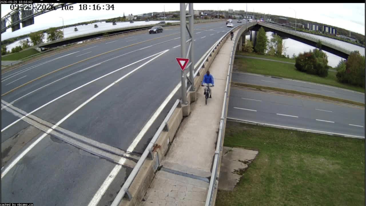 Web Cam image of Fredericton (Westmorland Street - North Side)