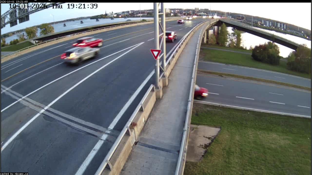 Web Cam image of Fredericton (Westmorland Street - North Side)