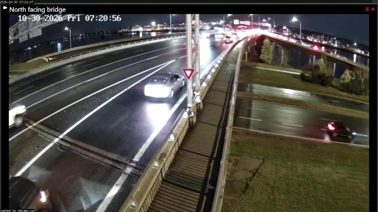 Web Cam image of Fredericton (Westmorland Street - North Side)