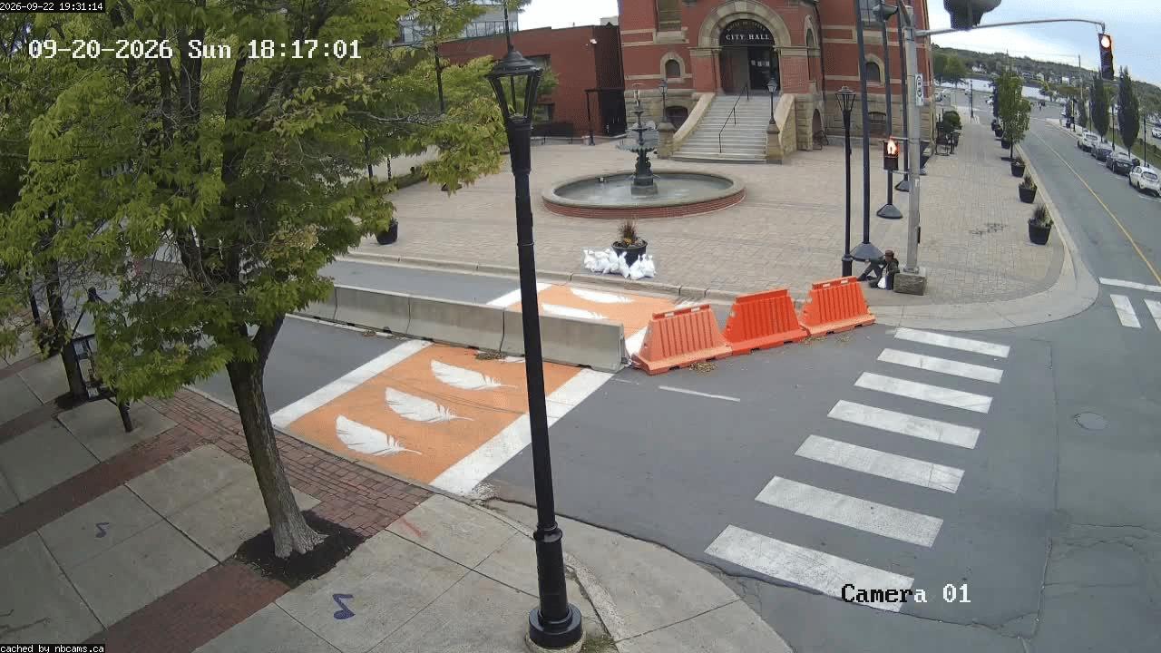 Web Cam image of Fredericton (City Hall)