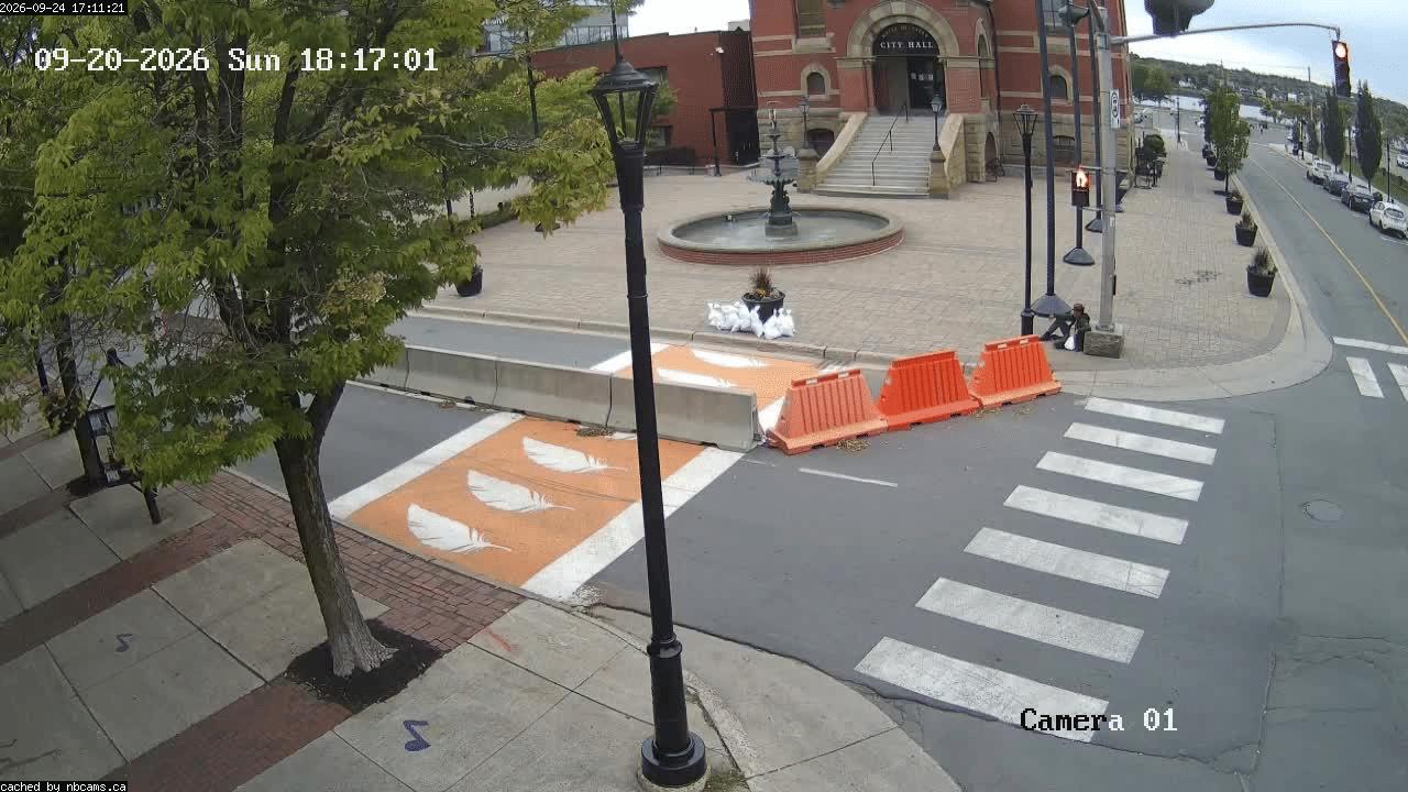 Web Cam image of Fredericton (City Hall)