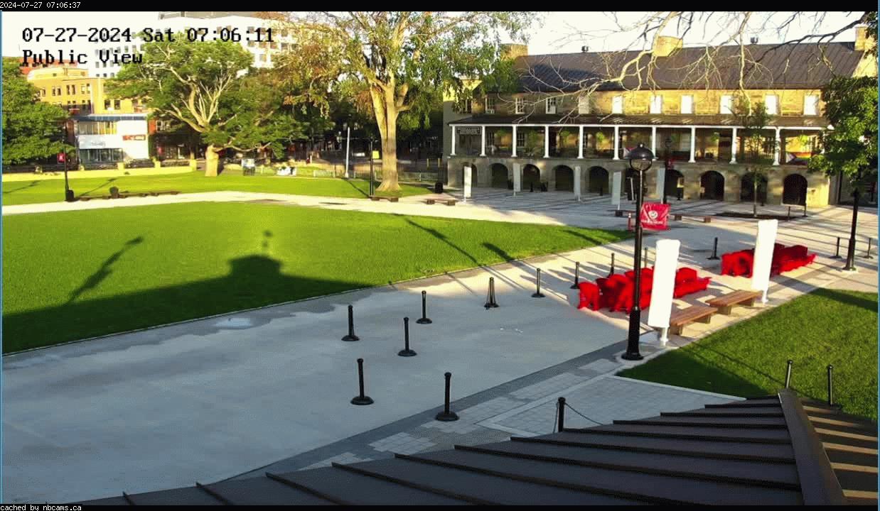 Web Cam image of Fredericton (Officers' Square)