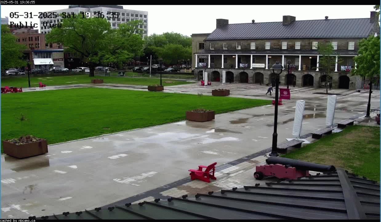 Web Cam image of Fredericton (Officers' Square)