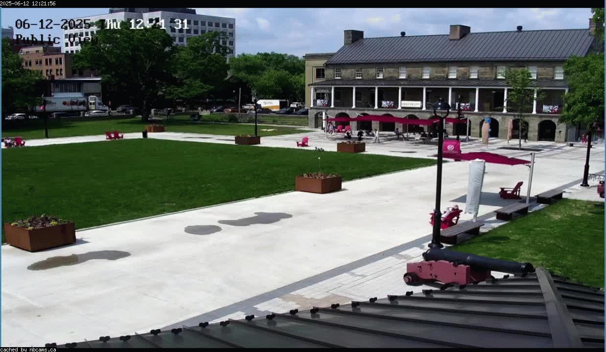 Web Cam image of Fredericton (Officers' Square)