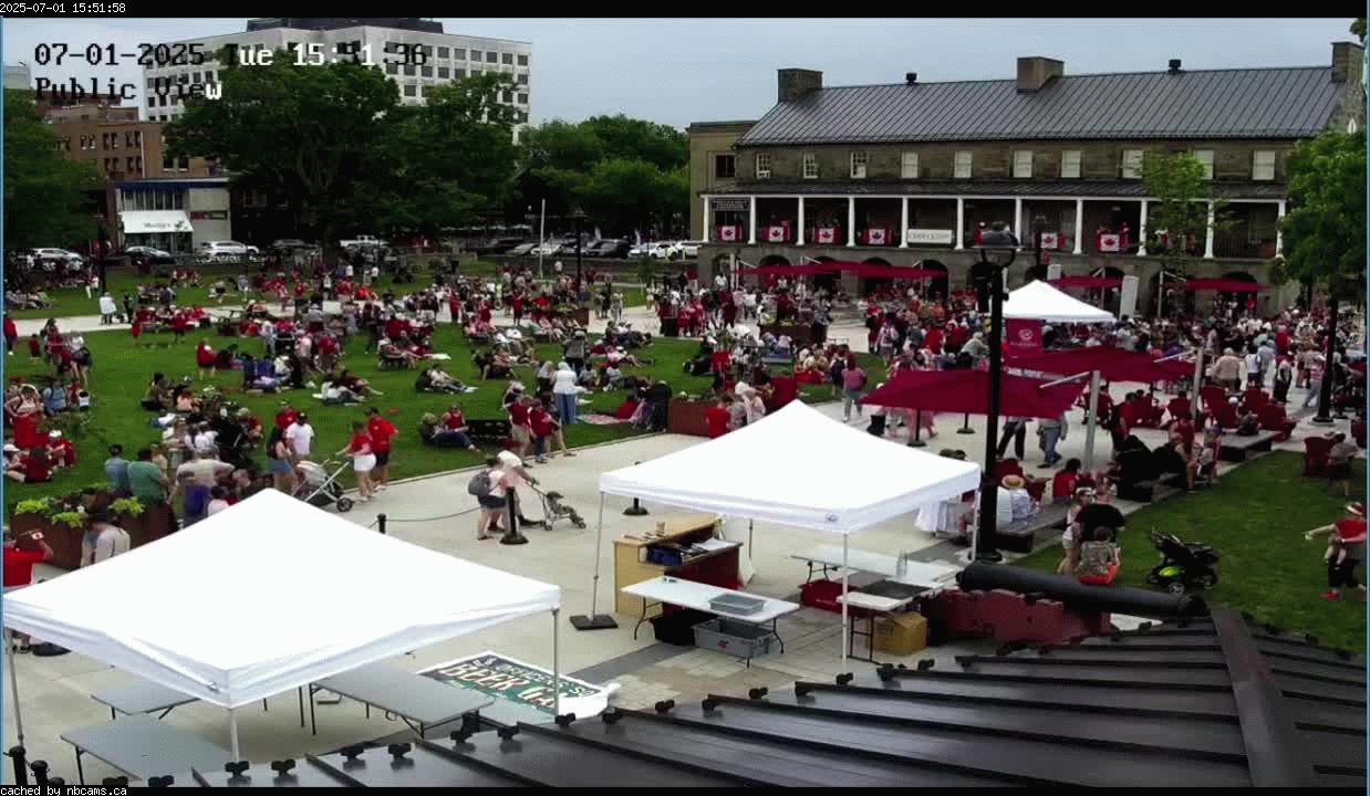 Web Cam image of Fredericton (Officers' Square)