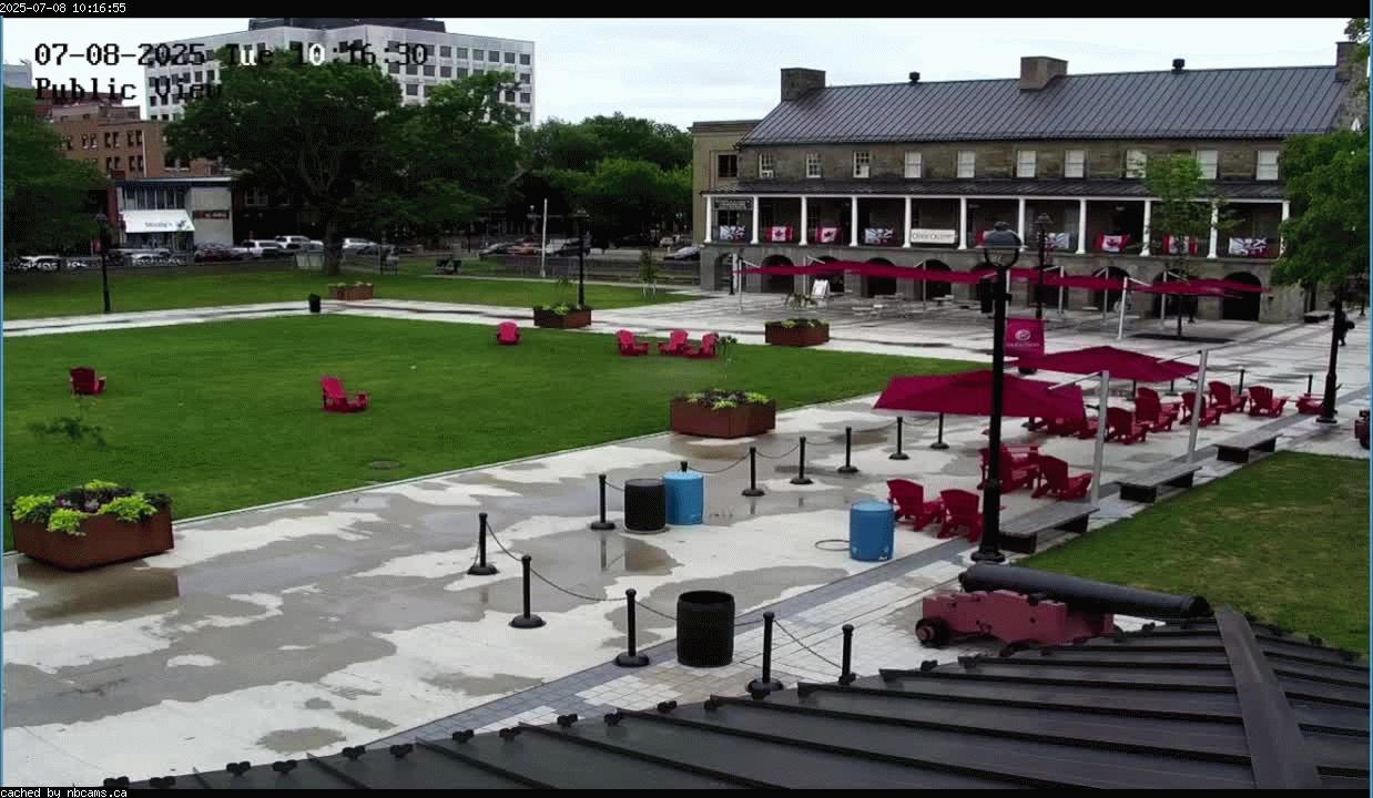 Web Cam image of Fredericton (Officers' Square)