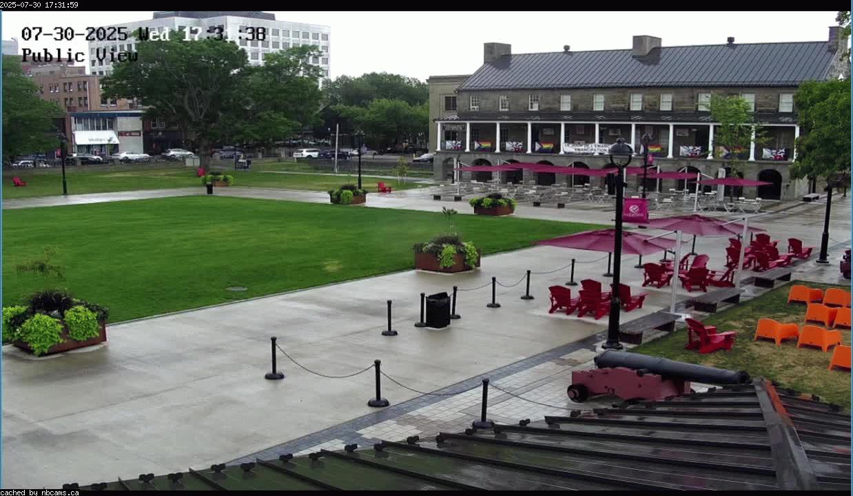 Web Cam image of Fredericton (Officers' Square)