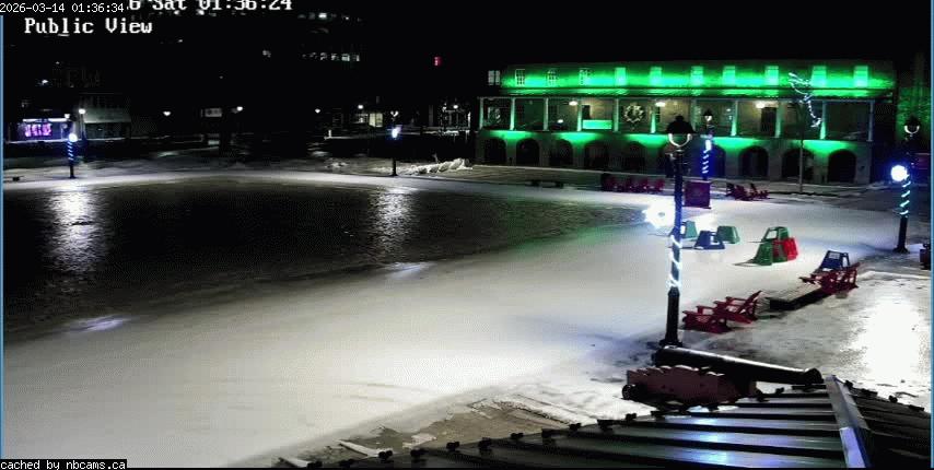 Web Cam image of Fredericton (Officers' Square)