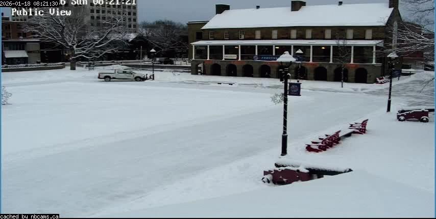 Web Cam image of Fredericton (Officers' Square)