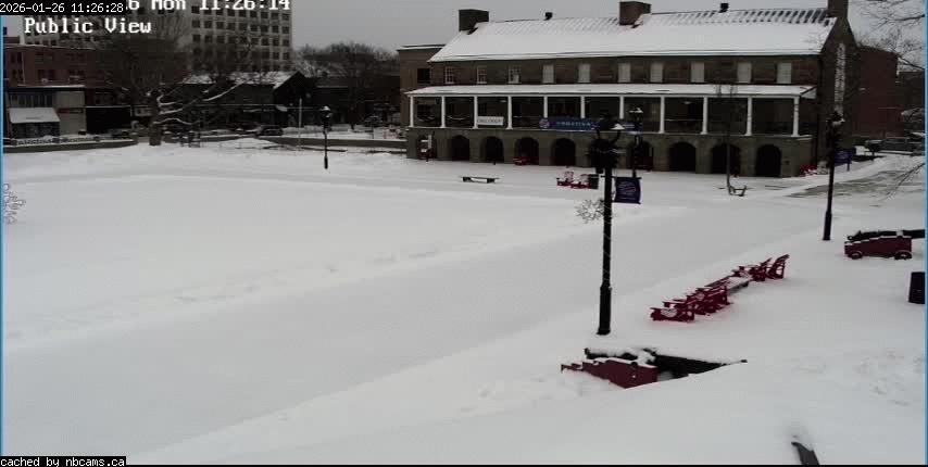 Web Cam image of Fredericton (Officers' Square)