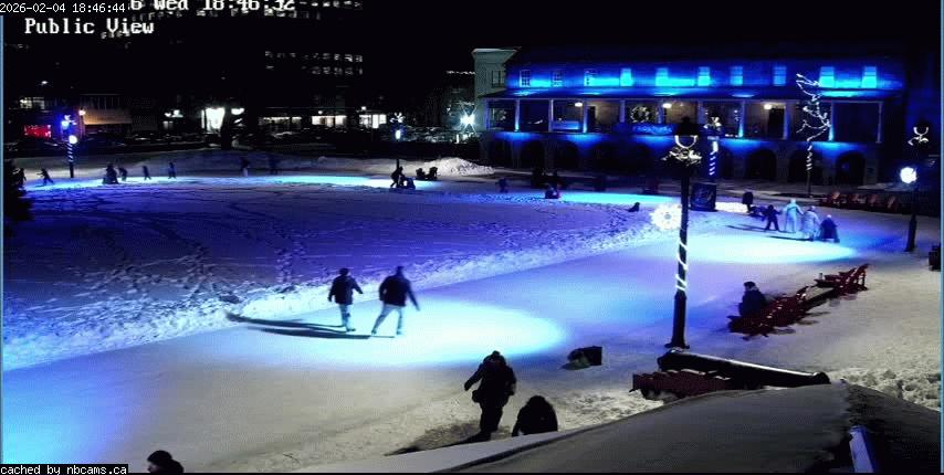 Web Cam image of Fredericton (Officers' Square)