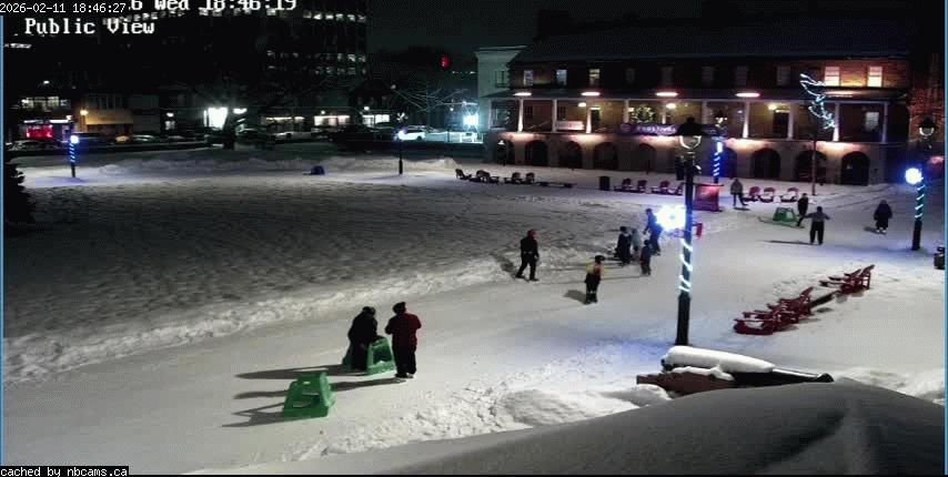 Web Cam image of Fredericton (Officers' Square)