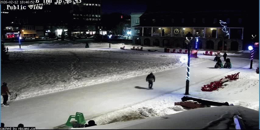 Web Cam image of Fredericton (Officers' Square)