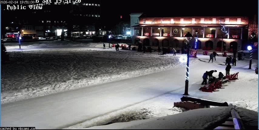 Web Cam image of Fredericton (Officers' Square)