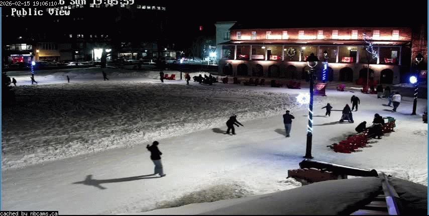Web Cam image of Fredericton (Officers' Square)