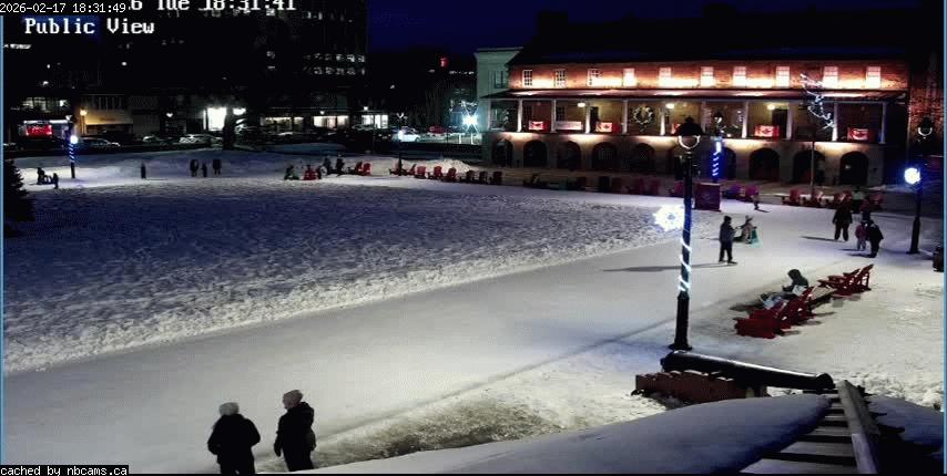Web Cam image of Fredericton (Officers' Square)