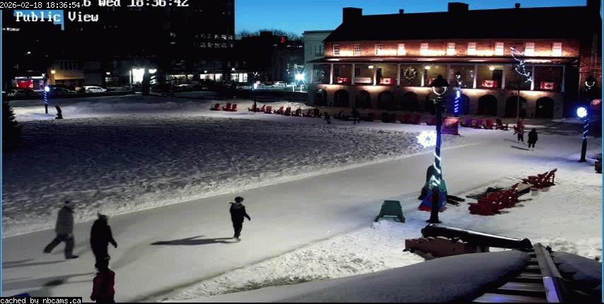 Web Cam image of Fredericton (Officers' Square)