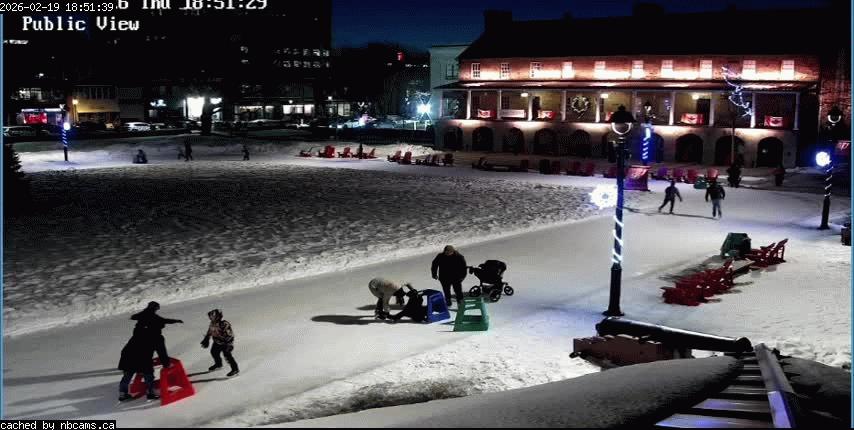 Web Cam image of Fredericton (Officers' Square)