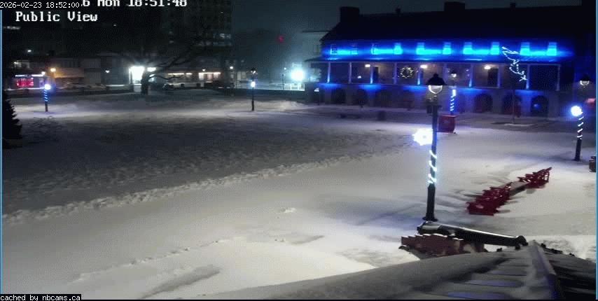 Web Cam image of Fredericton (Officers' Square)