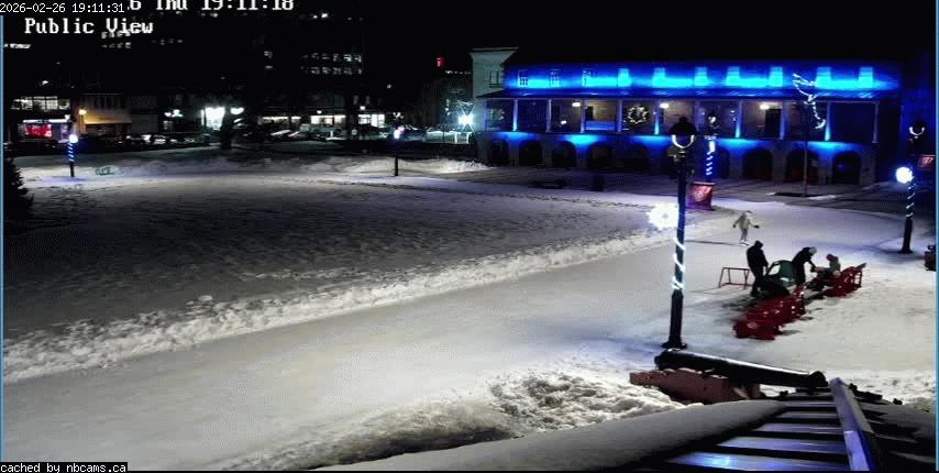 Web Cam image of Fredericton (Officers' Square)