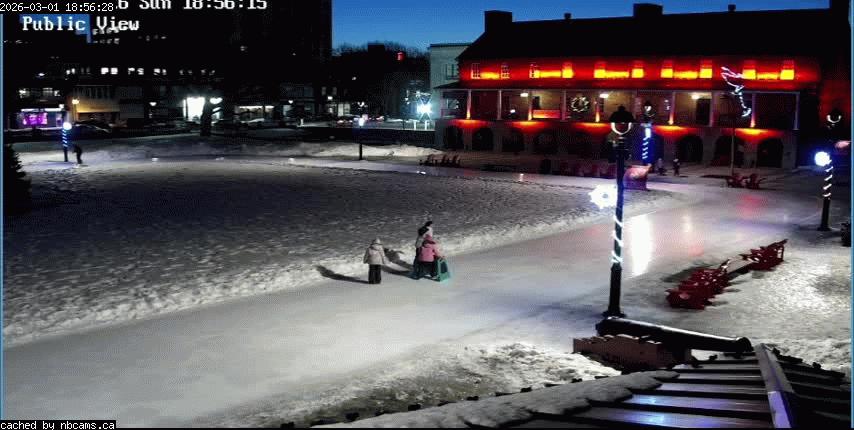 Web Cam image of Fredericton (Officers' Square)