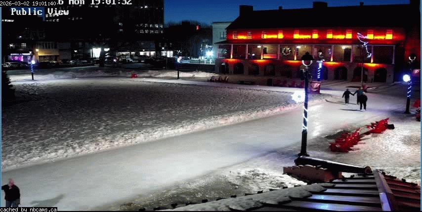 Web Cam image of Fredericton (Officers' Square)