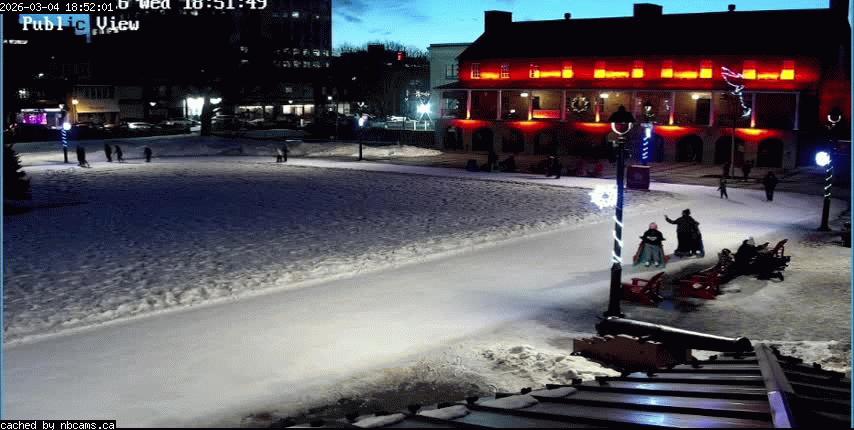 Web Cam image of Fredericton (Officers' Square)