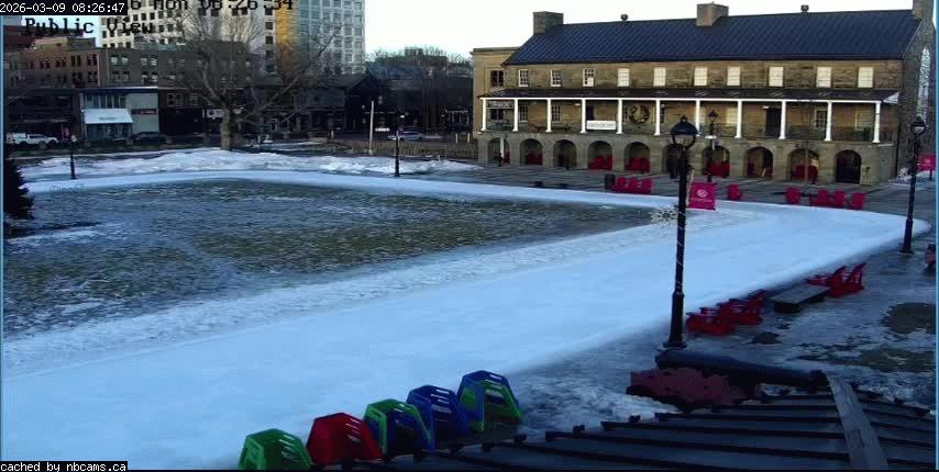 Web Cam image of Fredericton (Officers' Square)
