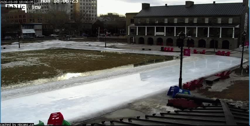 Web Cam image of Fredericton (Officers' Square)