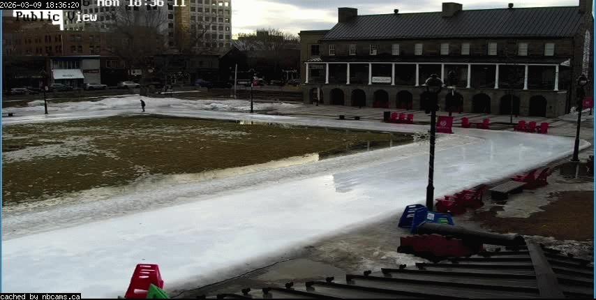 Web Cam image of Fredericton (Officers' Square)