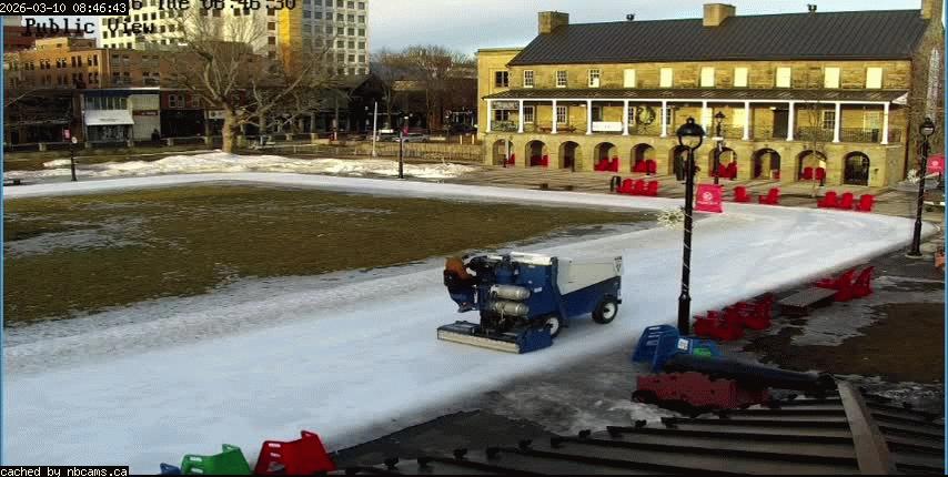 Web Cam image of Fredericton (Officers' Square)