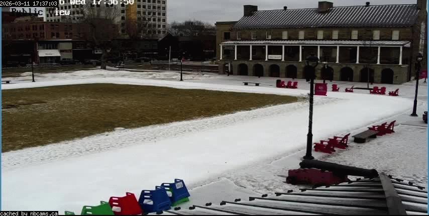 Web Cam image of Fredericton (Officers' Square)