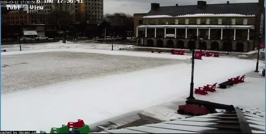 Web Cam image of Fredericton (Officers' Square)