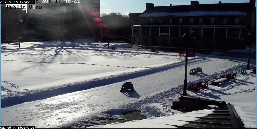 Web Cam image of Fredericton (Officers' Square)