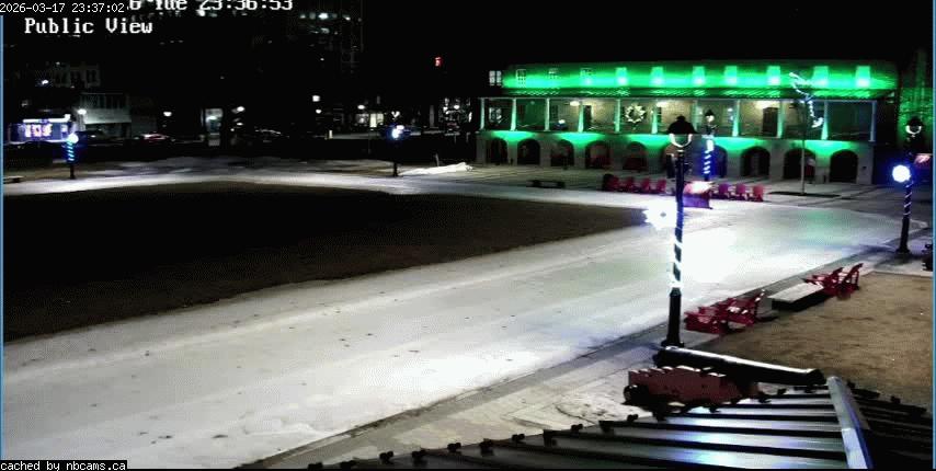 Web Cam image of Fredericton (Officers' Square)