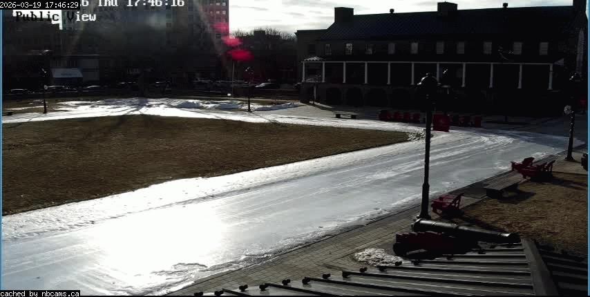 Web Cam image of Fredericton (Officers' Square)