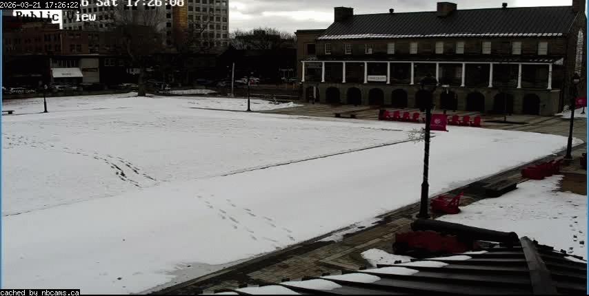 Web Cam image of Fredericton (Officers' Square)