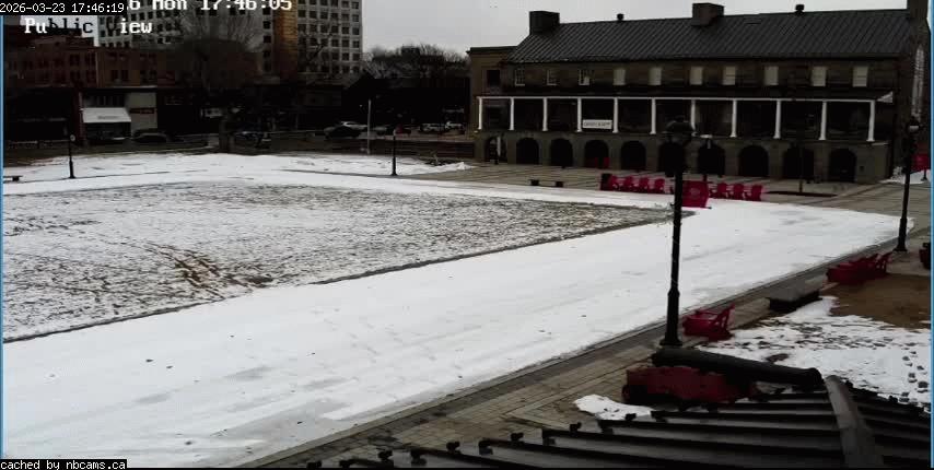 Web Cam image of Fredericton (Officers' Square)