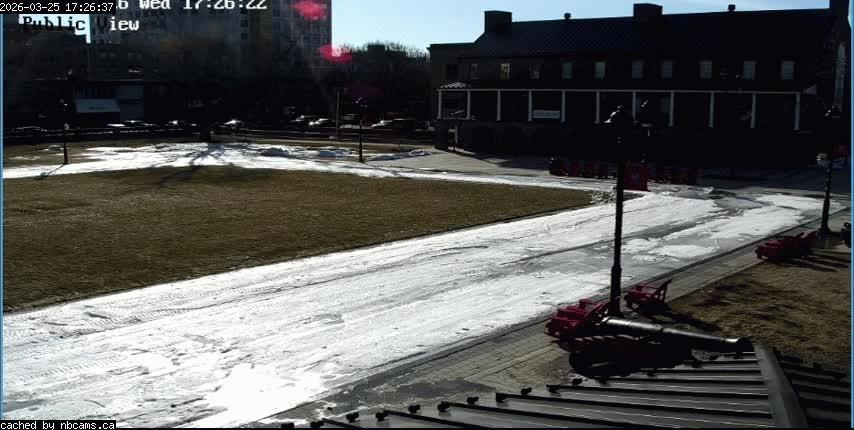 Web Cam image of Fredericton (Officers' Square)